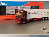 J. Vrolijk  Model geschonken door onze sponsor Tekno, gewonnen door Marc Rijskamp.